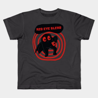 Mothman’s red eye blend Kids T-Shirt